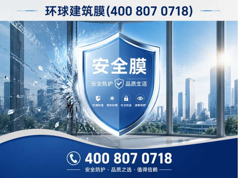 芗城区环球建筑膜展示图